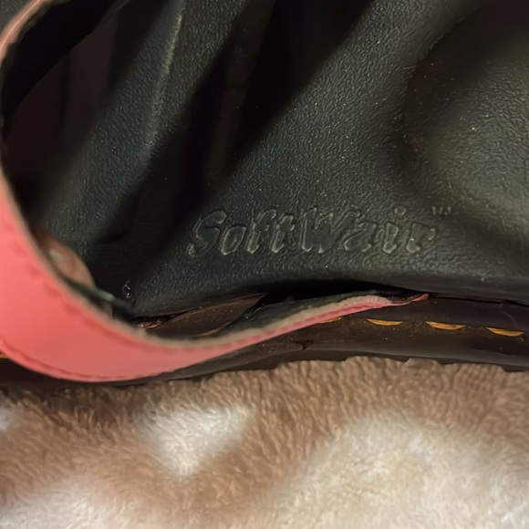 Dr. Martens Pink and Black Chunky Platform Sandals - Picture 7 of 12